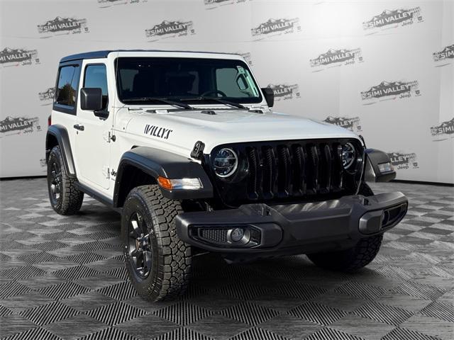 used 2022 Jeep Wrangler car, priced at $28,654