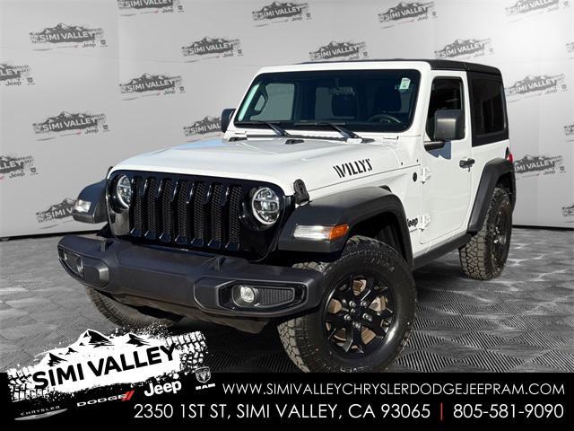 used 2022 Jeep Wrangler car, priced at $28,956