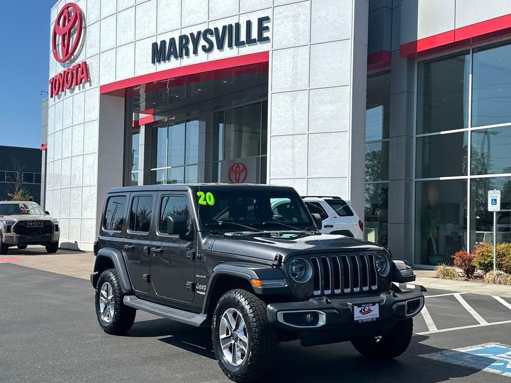 used 2020 Jeep Wrangler Unlimited car, priced at $28,834