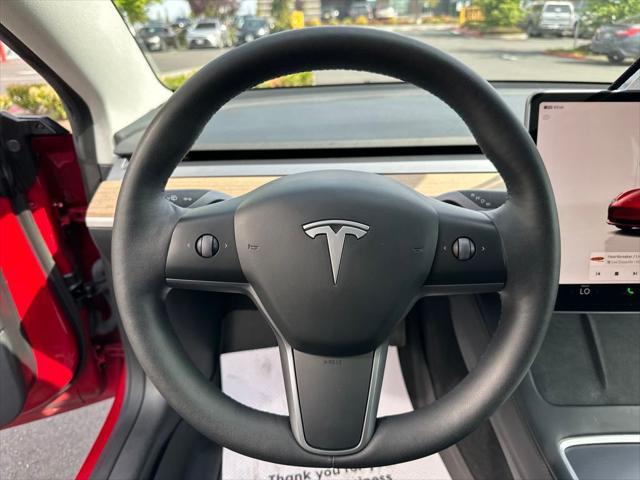 used 2023 Tesla Model 3 car, priced at $22,758