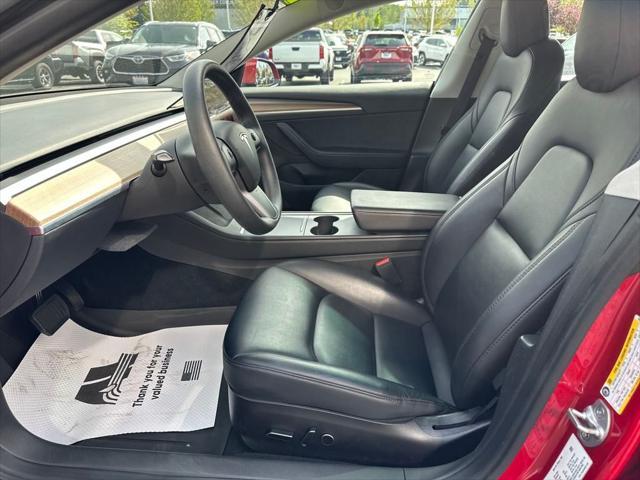 used 2023 Tesla Model 3 car, priced at $22,758