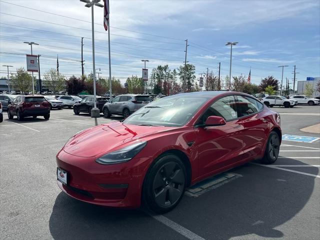 used 2023 Tesla Model 3 car, priced at $22,758
