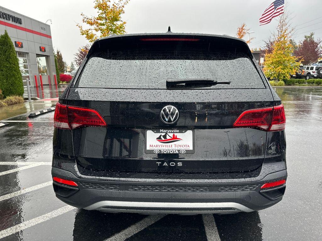 used 2023 Volkswagen Taos car, priced at $22,213