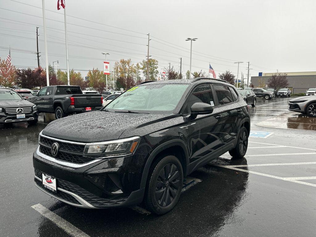 used 2023 Volkswagen Taos car, priced at $22,213