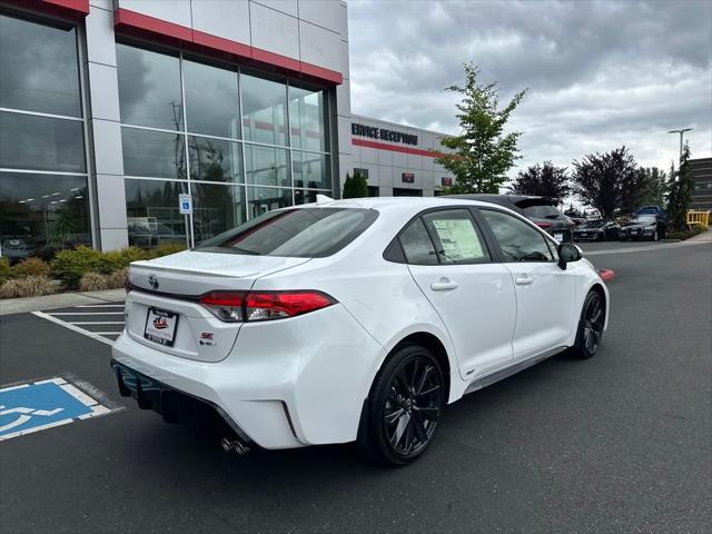 new 2025 Toyota Corolla Hybrid car, priced at $29,885