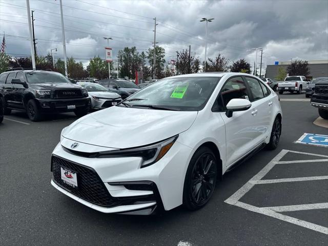 new 2025 Toyota Corolla Hybrid car, priced at $29,885