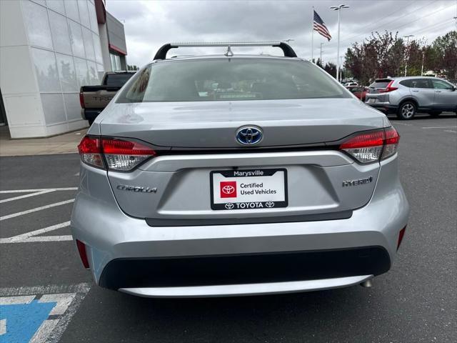 used 2021 Toyota Corolla Hybrid car, priced at $20,876