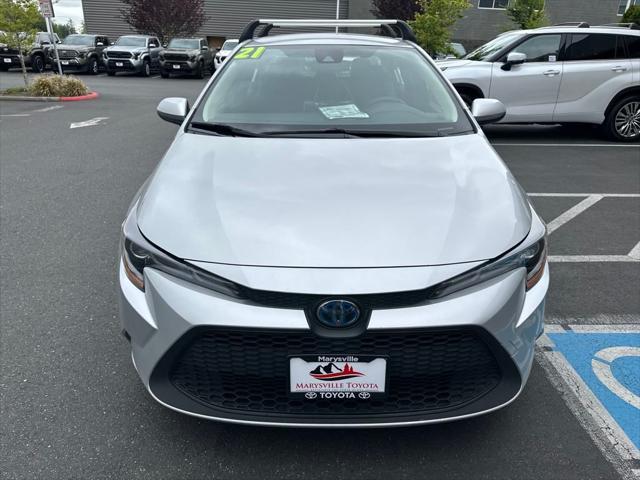 used 2021 Toyota Corolla Hybrid car, priced at $20,876