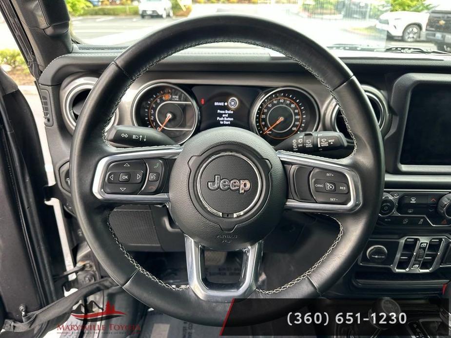 used 2020 Jeep Wrangler Unlimited car, priced at $31,874