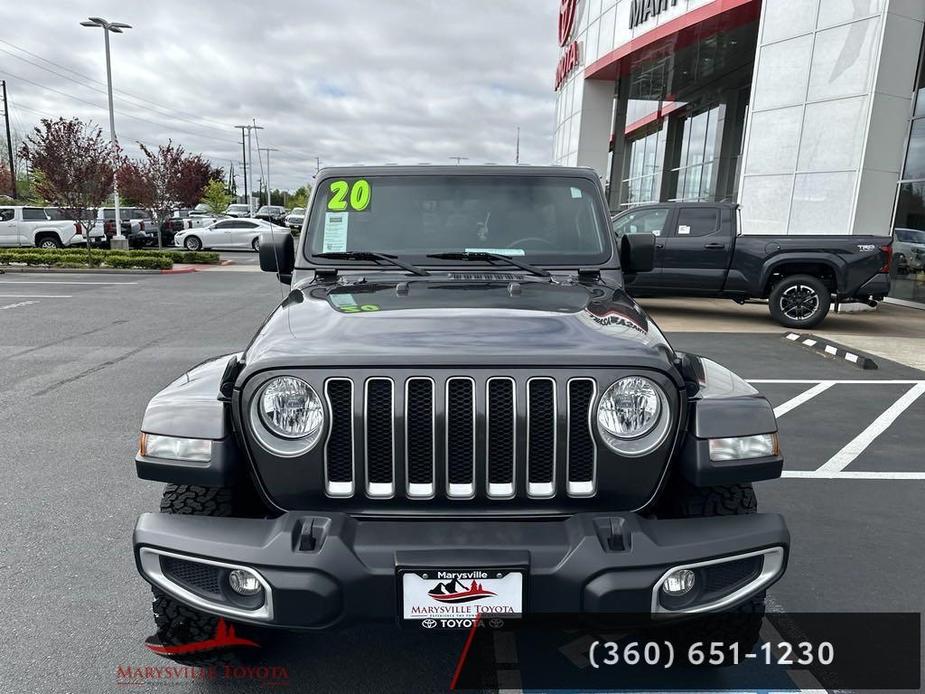 used 2020 Jeep Wrangler Unlimited car, priced at $31,874