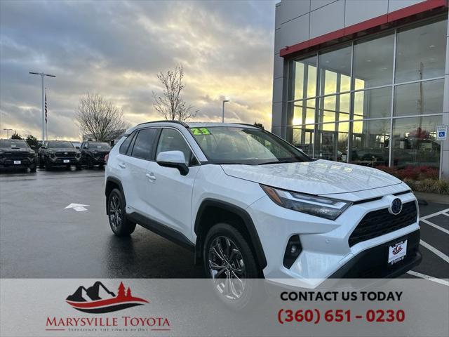 used 2023 Toyota RAV4 Hybrid car, priced at $38,653