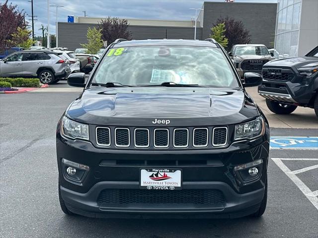 used 2018 Jeep Compass car, priced at $16,154