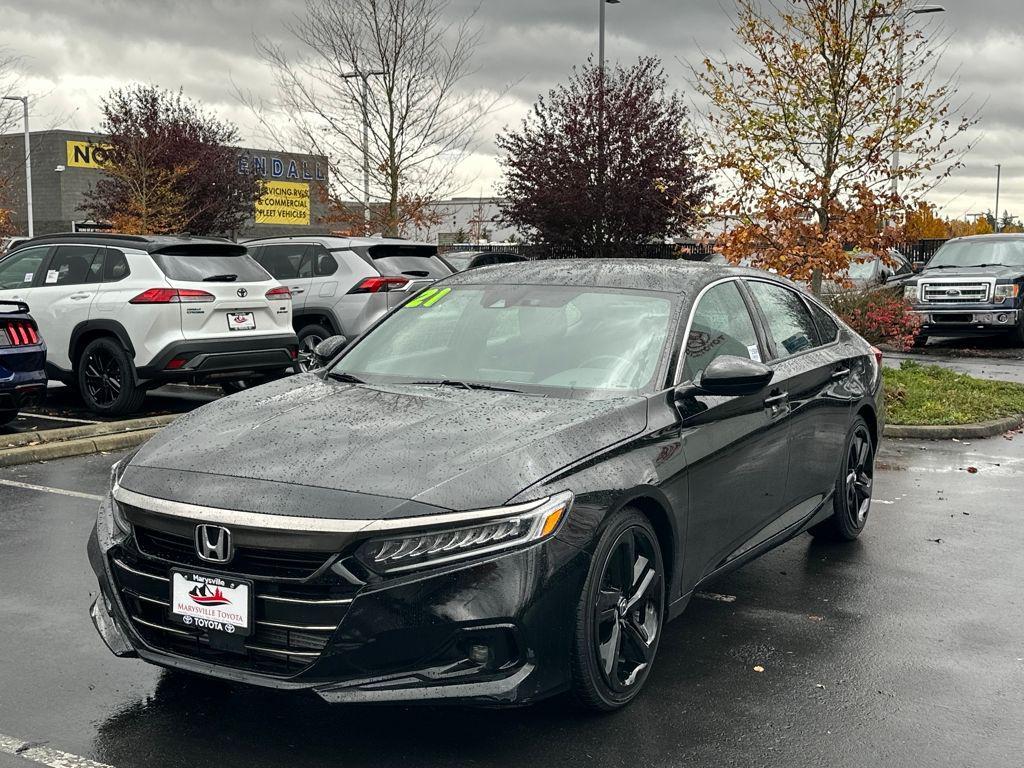 used 2021 Honda Accord car, priced at $25,249