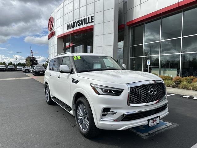 used 2023 INFINITI QX80 car, priced at $50,883