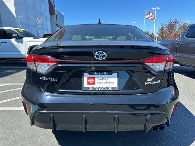 used 2024 Toyota Corolla Hybrid car, priced at $27,525