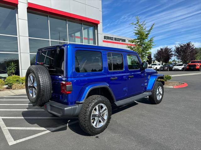 used 2020 Jeep Wrangler Unlimited car, priced at $29,494