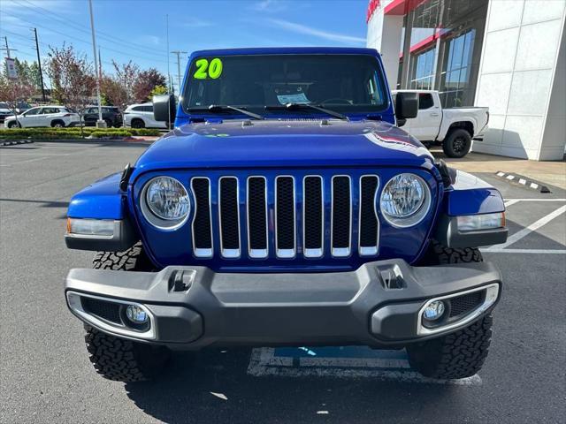used 2020 Jeep Wrangler Unlimited car, priced at $29,494