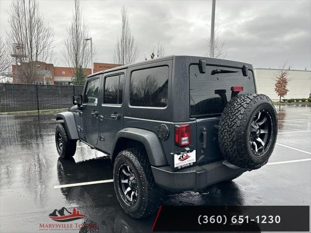 used 2017 Jeep Wrangler Unlimited car, priced at $24,842