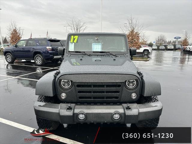 used 2017 Jeep Wrangler Unlimited car, priced at $22,943