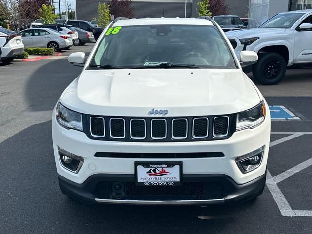 used 2018 Jeep Compass car, priced at $14,883