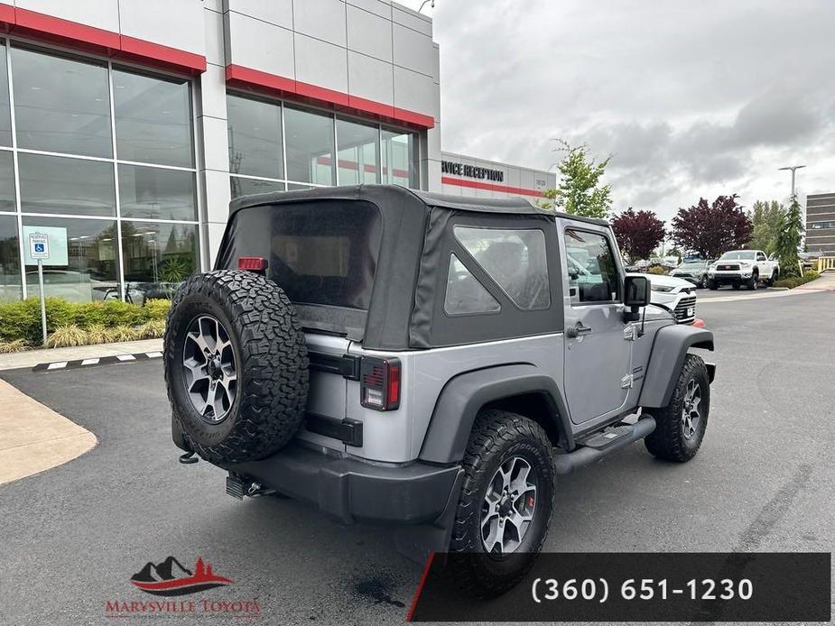 used 2015 Jeep Wrangler car, priced at $17,871