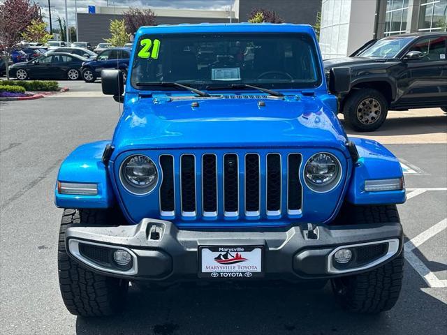 used 2021 Jeep Wrangler Unlimited 4xe car, priced at $28,865