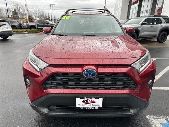 used 2020 Toyota RAV4 Hybrid car, priced at $27,243