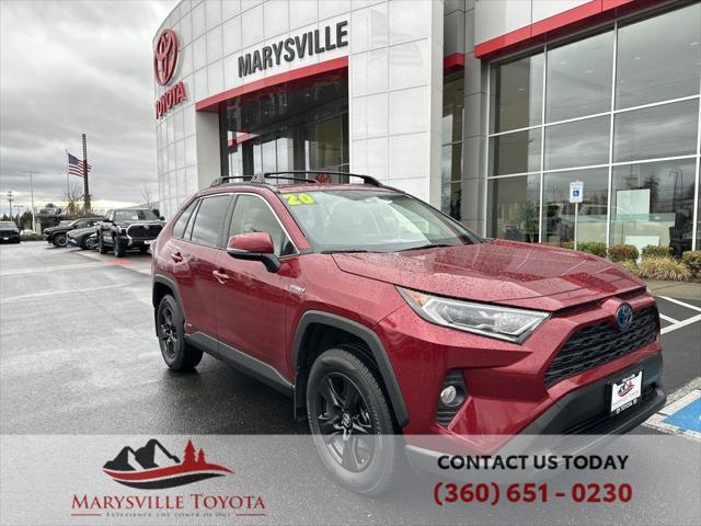 used 2020 Toyota RAV4 Hybrid car, priced at $27,243