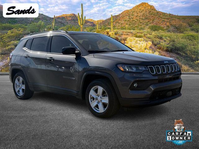 used 2022 Jeep Compass car, priced at $21,000