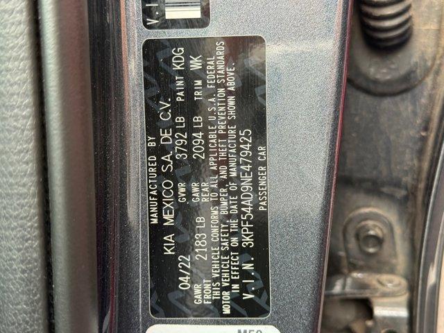 used 2022 Kia Forte car, priced at $19,500