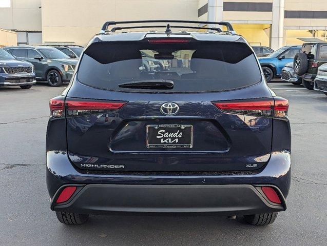 used 2021 Toyota Highlander car, priced at $34,500