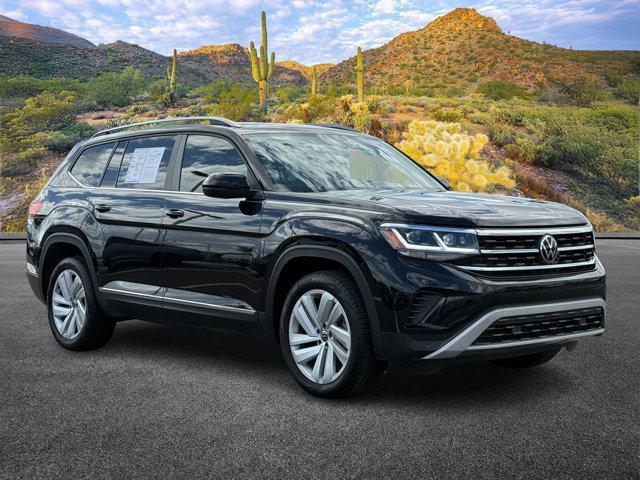used 2021 Volkswagen Atlas car, priced at $28,000