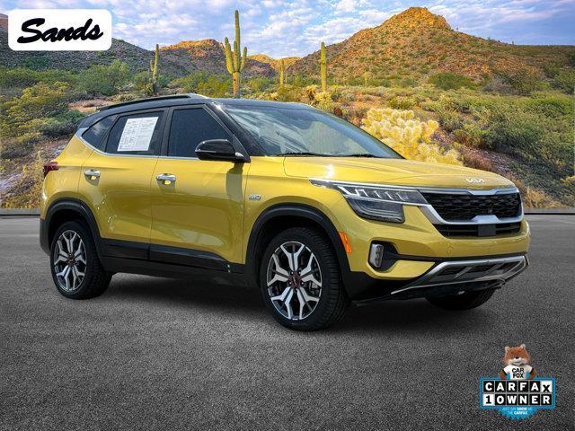 used 2023 Kia Seltos car, priced at $19,000