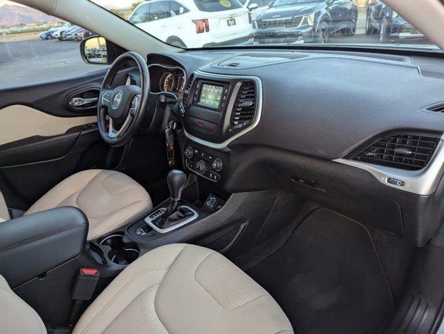 used 2017 Jeep Cherokee car, priced at $15,000