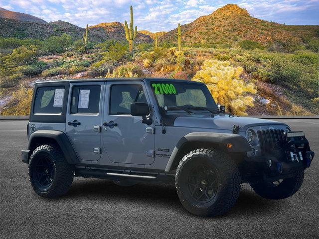 used 2017 Jeep Wrangler Unlimited car, priced at $23,500