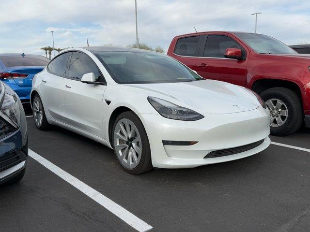 used 2022 Tesla Model 3 car, priced at $22,000