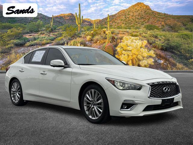 used 2021 INFINITI Q50 car, priced at $22,000