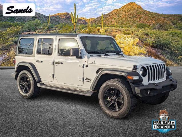 used 2020 Jeep Wrangler Unlimited car, priced at $25,000