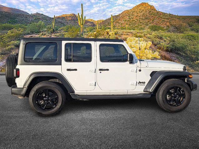 used 2020 Jeep Wrangler Unlimited car, priced at $25,000