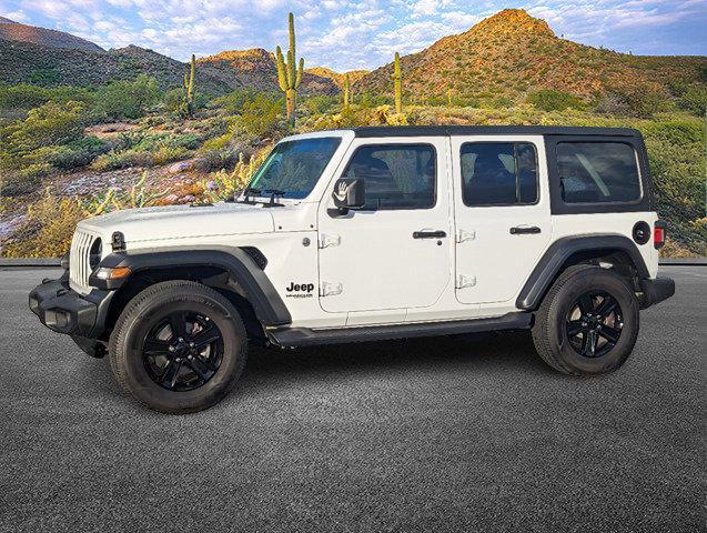 used 2020 Jeep Wrangler Unlimited car, priced at $25,000