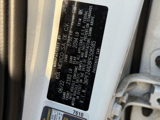 used 2023 Kia Forte car, priced at $20,000