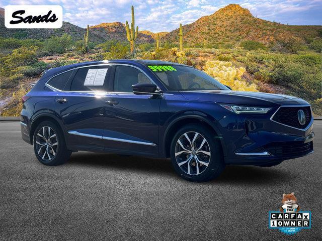 used 2022 Acura MDX car, priced at $37,000