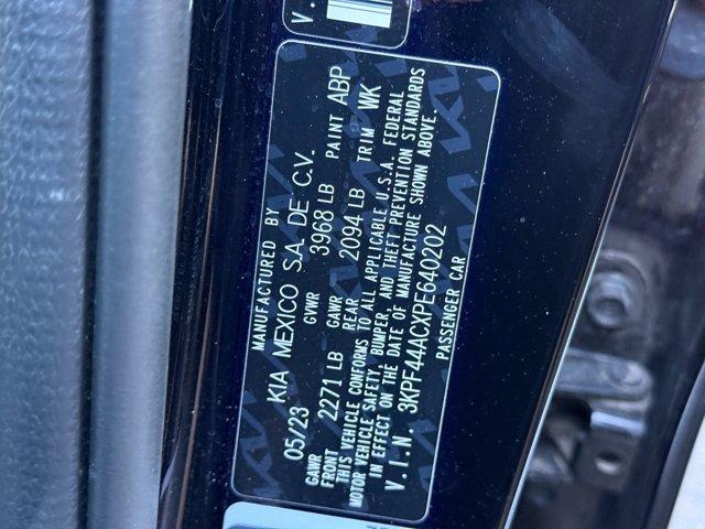 used 2023 Kia Forte car, priced at $22,500