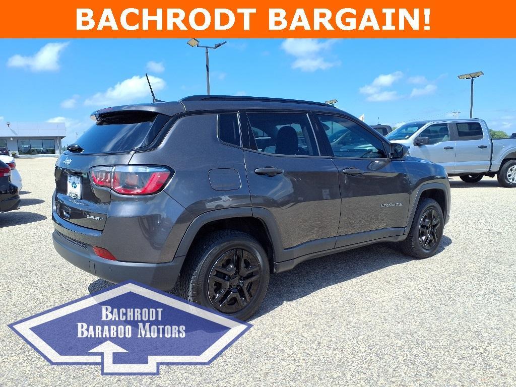 used 2018 Jeep Compass car, priced at $15,139