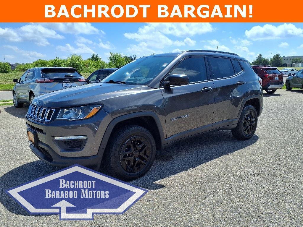used 2018 Jeep Compass car, priced at $15,139