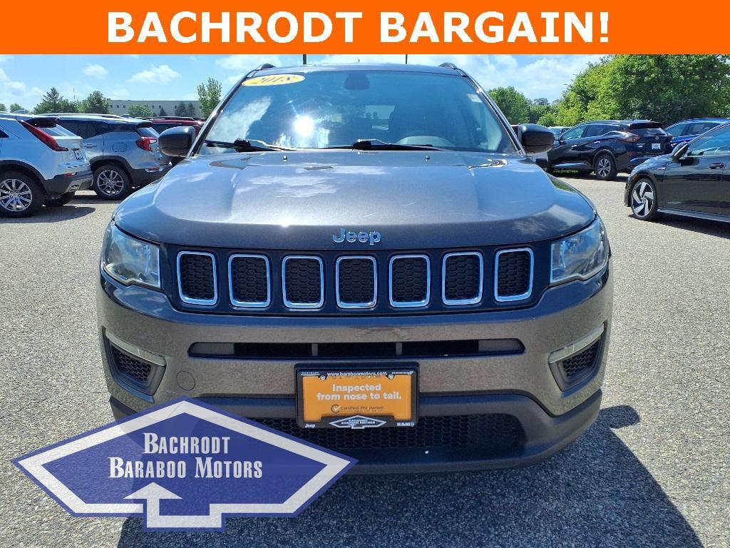 used 2018 Jeep Compass car, priced at $15,139