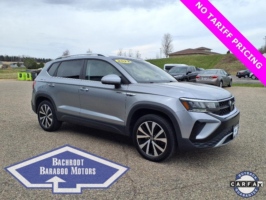 used 2022 Volkswagen Taos car, priced at $20,413