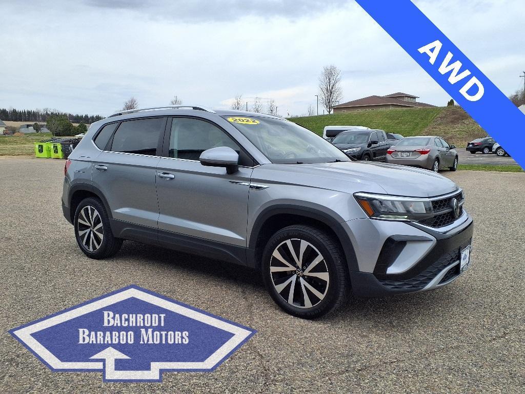 used 2022 Volkswagen Taos car, priced at $20,177