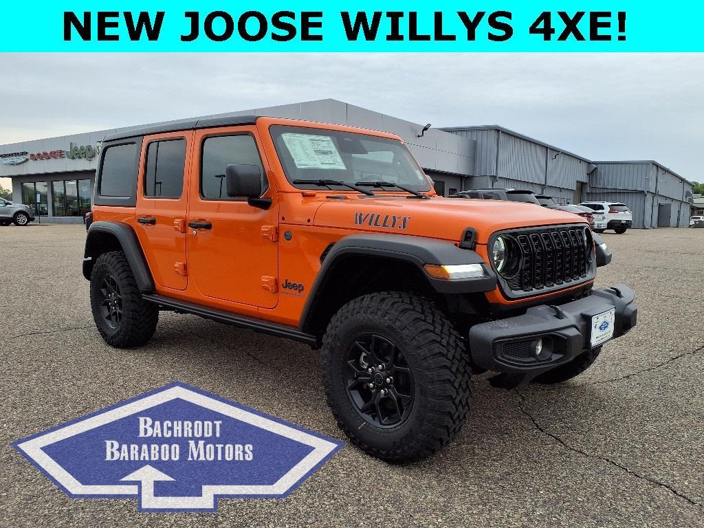 new 2025 Jeep Wrangler 4xe car, priced at $59,255