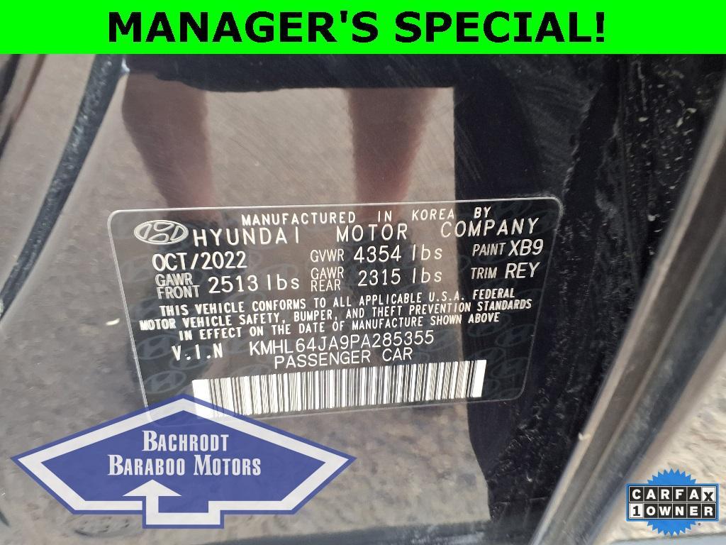 used 2023 Hyundai Sonata car, priced at $20,406
